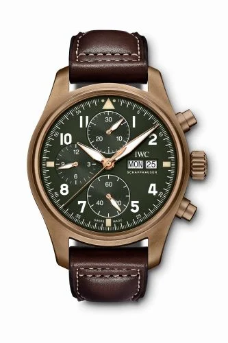IWC Pilot's Watch Spitfire Chronograph Spitfire Bronze / Green IW3879-02 (IW387902)